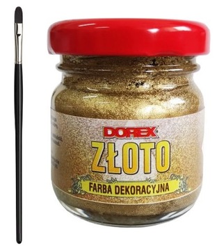 Farba do Liter ZŁOTOL na nagrobkach grobach Farbka