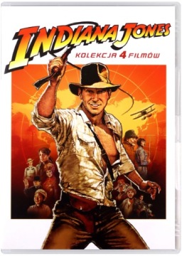 INDIANA JONES. KOLEKCJA 4 FILMÓW (4DVD)