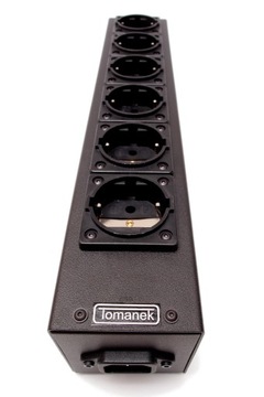 TOMANEK TAP6S+ Listwa zasilająca audio filtr sieci