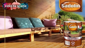 SADOLIN SUPERDECK МАСЛО ДЛЯ ТЕРРАС 0,75л АНТРАЦИТ