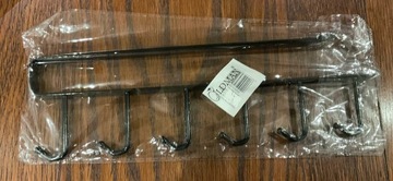 Wieszak na kubki akcesoria ścierki uchwyt pod półkę Oldman 6 haków 26cm