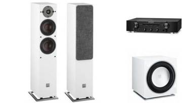 MARANTZ PM6007 + DALI OBERON 5 białe + E-12F