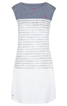 sukienka Loap Abrisa - A14I/Bright White/Blue