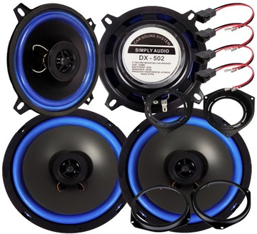 SIMPLY AUDIO BLUE GŁOŚNIKI OPEL ASTRA H CORSA D DRZWI PRZÓD + TYŁ