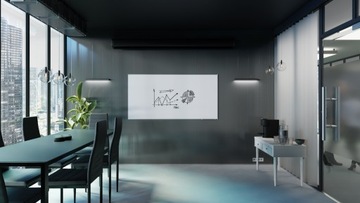 Белая магнитная доска 200х100см + аксессуары