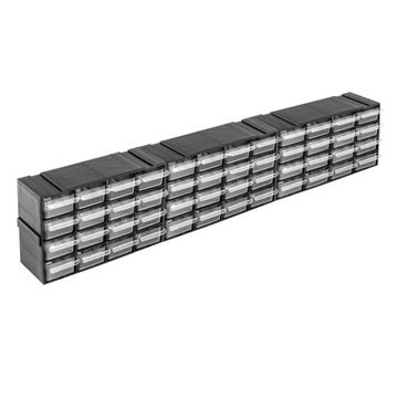 Szafka organizer z mini szufladkami 54 przezroczys