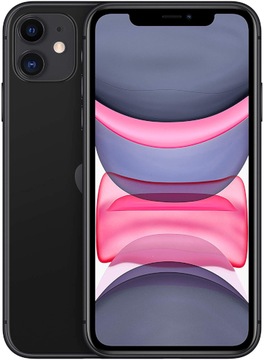 SMARTFON APPLE IPHONE 11 4 GB / 128 GB | BLACK | KOMUNIKAT EKRAN