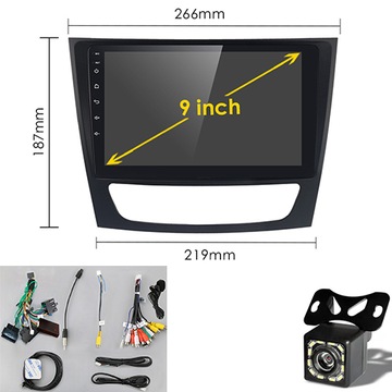 РАДИО ANDROID MERCEDES W211 DSP CARPLAY 3/32 ГБ