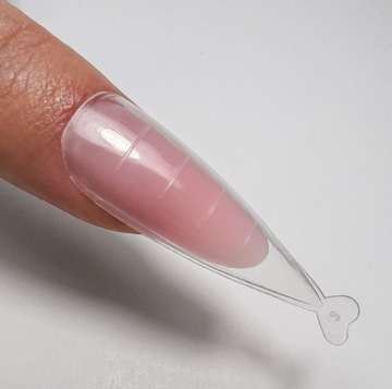 ВЕРХНИЕ ФОРМЫ ДВОЙНЫЕ ДЛЯ АКРИЛОВОГО ГЕЛЯ УЗКИЕ МИНДАЛЬНЫЕ ШПИЛЬКИ В КОРОБКЕ 120 ШТ.