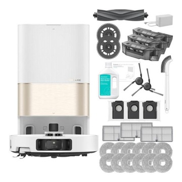 ROBOT SPRZĄTAJĄCY DREAME X40 ULTRA COMPLETE INNOWACYJNY ODKURZACZ BIAŁY