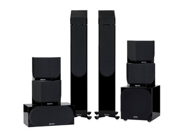 Zestaw kina domowego Monitor Audio Silver 300 7G Czarne Dolby Atmos 7.1.2