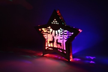 РОЖДЕСТВЕНСКИЙ СВЕТИЛЬНИК В ФОРМЕ ЗВЕЗДЫ