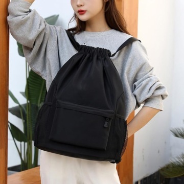 СПОРТИВНЫЙ РЮКЗАК БАСКЕТБОЛ ТРЕНИРОВКИ СУМКА С ШНУРОК ВОДОНЕПРОНИЦАЕМЫЙ