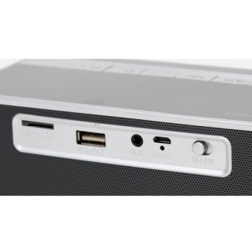 ДИНАМИК PLATINET ДИНАМИК BLUETOOTH ЧАСЫ FM [43975] TE