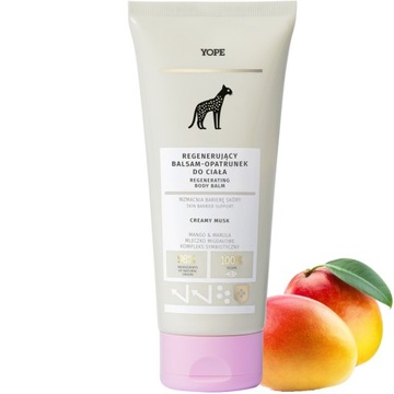 YOPE BALSAM DO CIAŁA REGENERUJĄCY CREAMY MUSK opatrunek dla ciała
