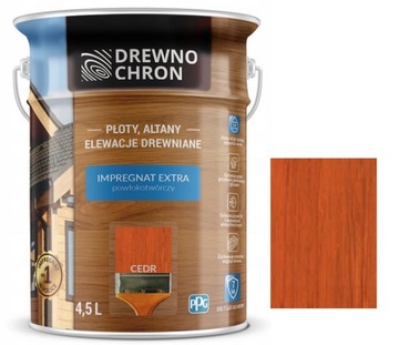 DREWNOCHRON IMPREGNAT EXTRA CEDR 4,5L