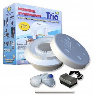 Przerębel TRIO z napowietrzaczem chroni do – 15°C