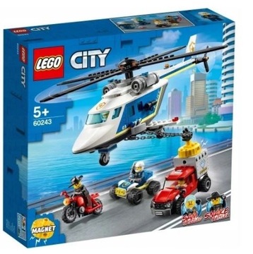 Lego City Pościg helikopterem policyjnym 60243 policja