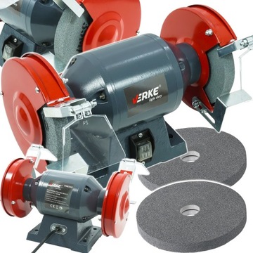 DUŻA SZLIFIERKA STOŁOWA KAMIENIÓWKA 2xTARCZA 150MM
