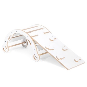 Качалка с подушкой + горка 2 в 1 - стена + подушка. комплект 3в1