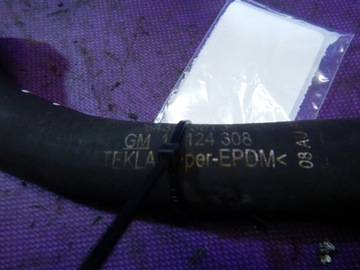 ASTRA H III 1,7CDTI PŘÍVOD WAZ TRUBKA VODY 13124308