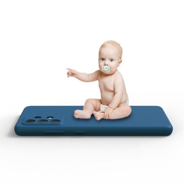 СИЛИКОНОВЫЙ ЧЕХОЛ для SAMSUNG GALAXY A52s A52 5G + Стекло