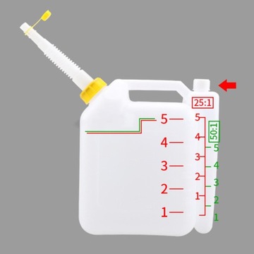 Емкость для масла Емкость для масла 4-литровая канистра для топлива с носиком