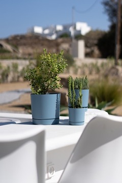 КРЫШКА ДЛЯ ЦВЕТОЧНОГО ВАЗОНА НА ПОДСТАВКЕ TUBO P АНТРАЦИТОВЫЙ 11СМ