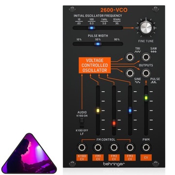 2600-VCO Moduł Syntezatora Eurorack Lata 70' Behringer