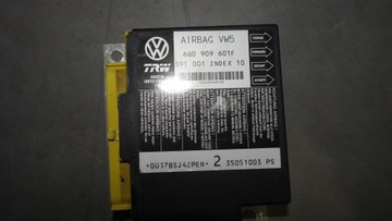 КОНСОЛЬ ПРИБОРНОЙ ПАНЕЛИ VW POLO IV 6Q0909601F