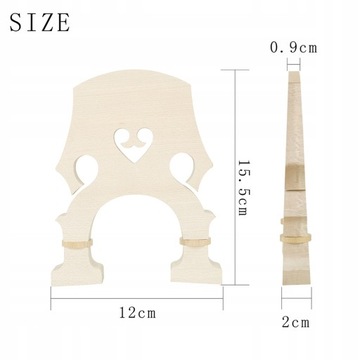 Деревянный мостик для замены скрипки