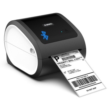 Drukarka etykiet naklejek AIMO 6XL PRO 115mm 300DPI BT PC USB LAN kurierska