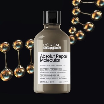 Loreal Absolut Repair Молекулярно укрепляющий шампунь для волос 300 мл