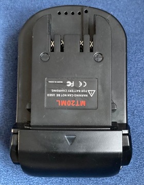 Adapter, przejściówka bateria Dewalt, Milwaukee