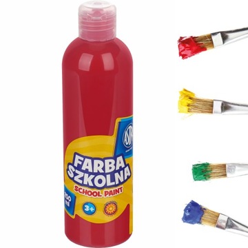 Astra FARBA PLAKATOWA 250 ml czerwona
