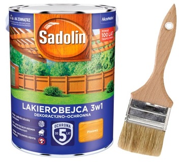Sadolin Lakierobejca do drewna 3w1 5L Piniowy