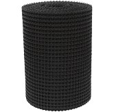 SIATKA PLASTIKOWA RABATOWA 0,4 X 25 M CZARNA