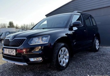 Skoda Yeti Minivan Facelifting 1.2 TSI 110KM 2017 Skoda Yeti Bezwypadkowy, FV23, KredytowanieLeasing, gwarancja 12m, DSG, zdjęcie 5