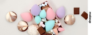 ILU RAINDROP STANDARD ГУБКА ДЛЯ МАКИЯЖА СИНЯЯ