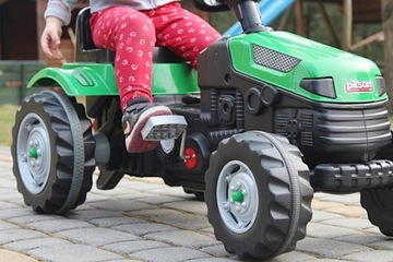 БОЛЬШОЙ ПЕДАЛЬНЫЙ ТРАКТОР С ПРИЦЕПОМ 143 см PILSAN