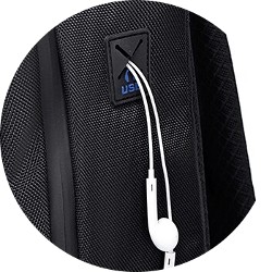 Рюкзак Arctic Hunter B00477 для ноутбука 15,6 дюйма, водонепроницаемый, серый