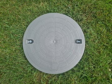 КРЫШКА ЛЮКА, СЕРАЯ КРЫШКА, 315 мм ПП, ДЛЯ СКВАЖИННОЙ ТРУБЫ