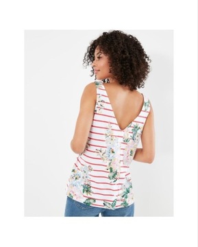 JOULES BLUZKA TOP W KWIATY BAWEŁNA MODAL 34 AAA