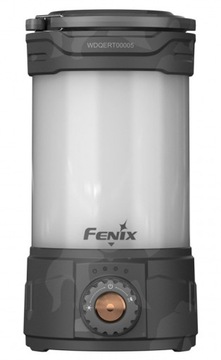 Latarka diodowa Fenix CL26R Pro - kempingowa szara camo 650 lumenów USB-C