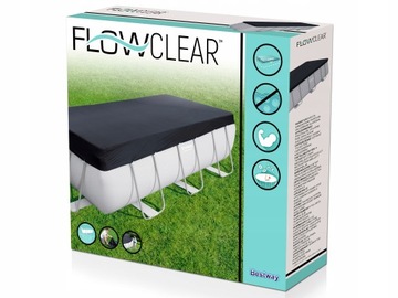 ПОКРЫТИЕ ДЛЯ БАССЕЙНА 400X211CM BESTWAY БРЕЗЕНТ 58107