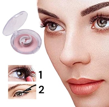 БЕСКЛЕЕВЫЕ САМОКЛЕЯЩИЕСЯ ВОДОНЕПРОНИЦАЕМЫЕ РЕСНИЦЫ 1 ПАРА