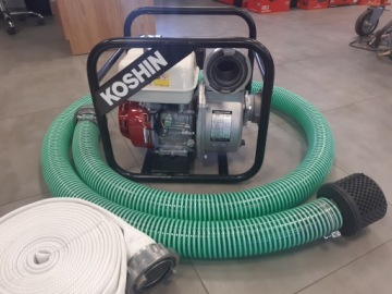 Мотопомпа KOSHIN SEH80X + ШЛАНГИ HONDA GX160