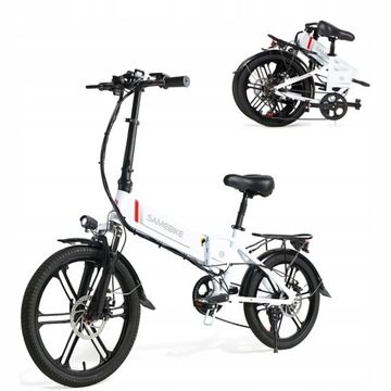 Rower elektryczny Męski/Damski składany Samebike 20LVXD30-II miejski 48V