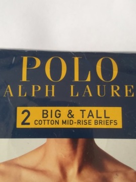 POLO RALPH LAUREN SLIPY MĘSKIE W 56 2 PAK BAWEŁNA