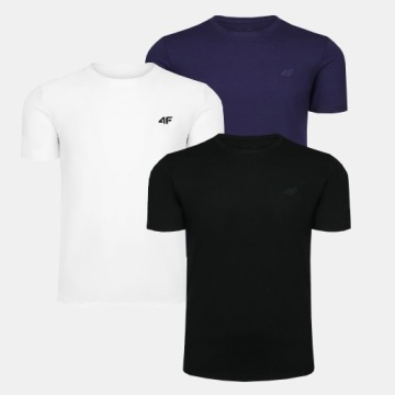 4F T-SHIRT MĘSKI KOSZULKA ZESTAW KOMPLET 3 SZTUKI